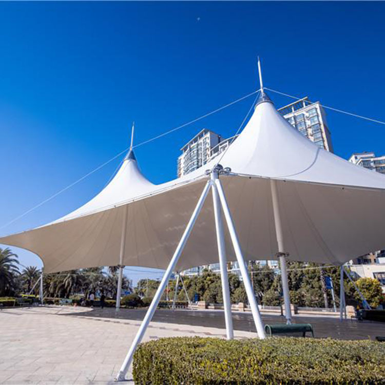 可克达拉市膜结构景观棚