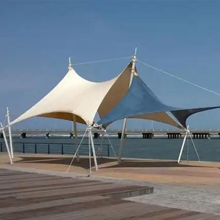 可克达拉市膜结构景观棚