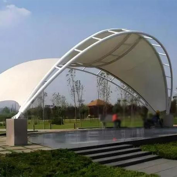 可克达拉市膜结构景观棚