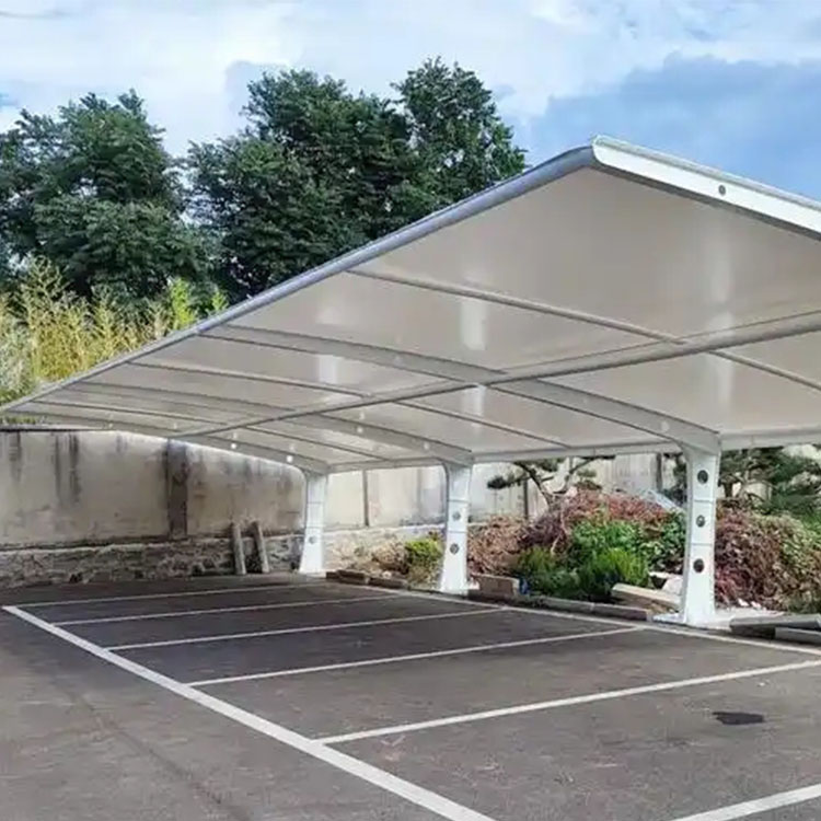 可克达拉市膜结构汽车棚