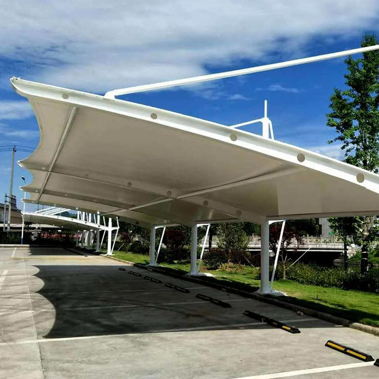 可克达拉市膜结构汽车棚