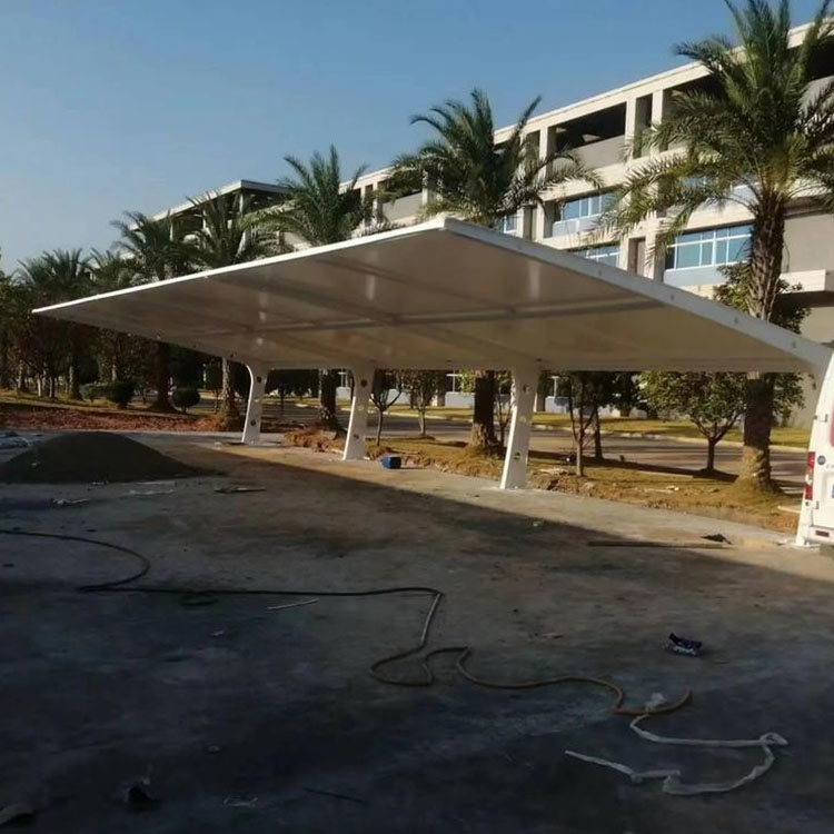 可克达拉市膜结构汽车棚